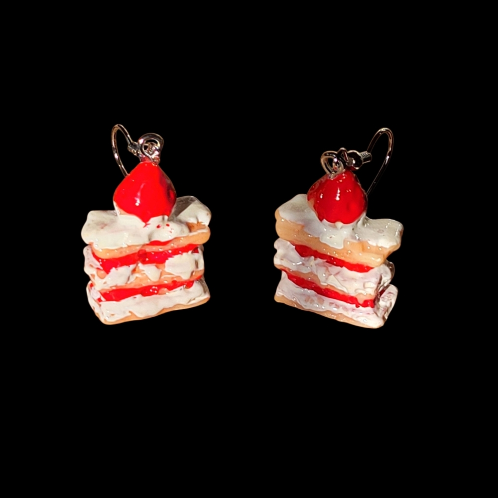 Strawberry Shortcake earrings